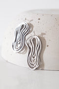 Pendientes Curves Duo - Plata