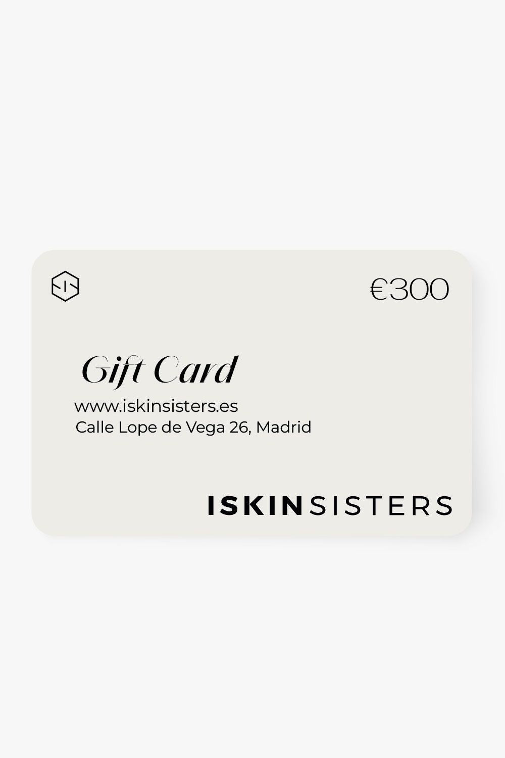 Tarjeta de regalo €300