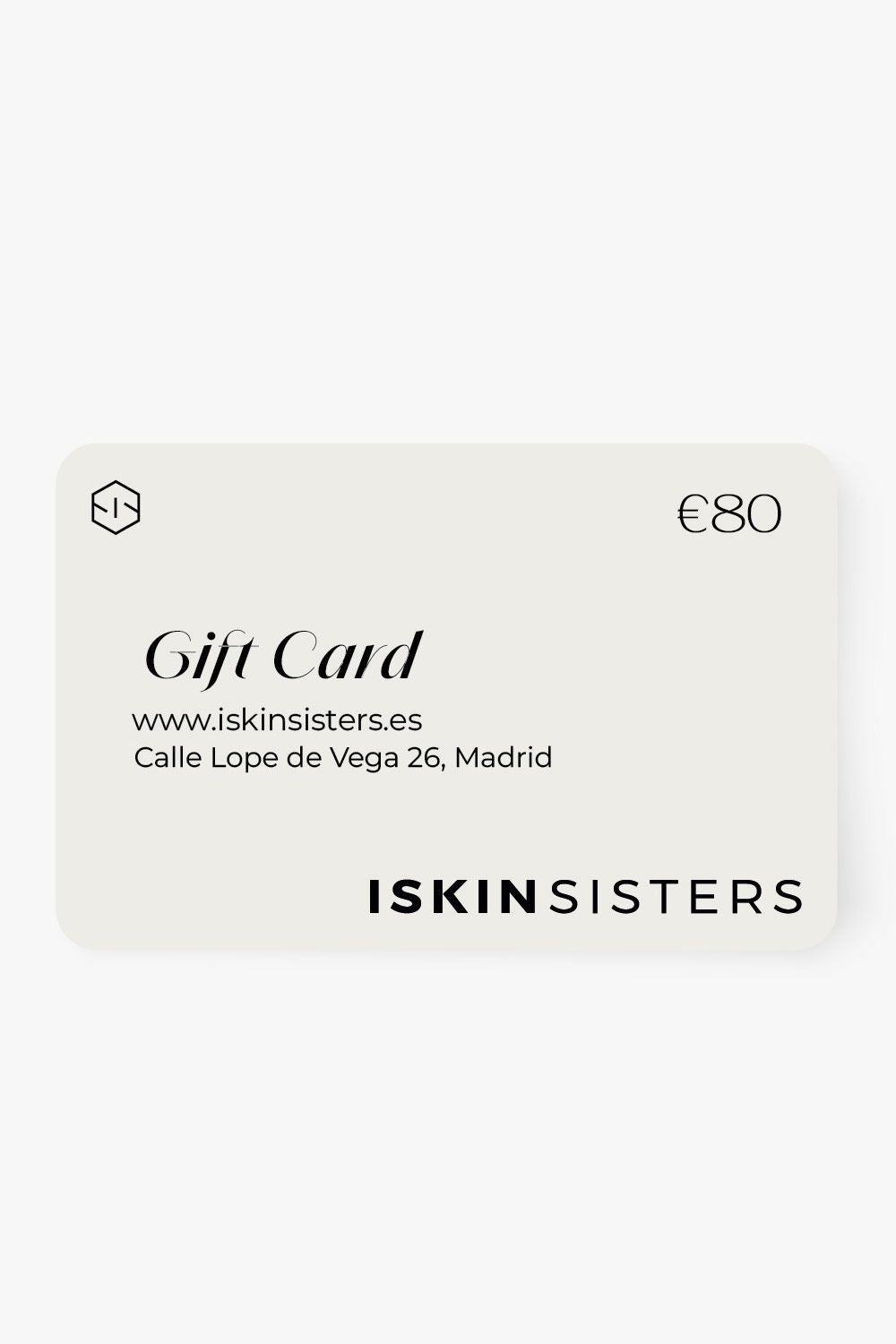 Tarjeta de regalo €80