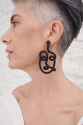 Pendientes Life Muse - Negro