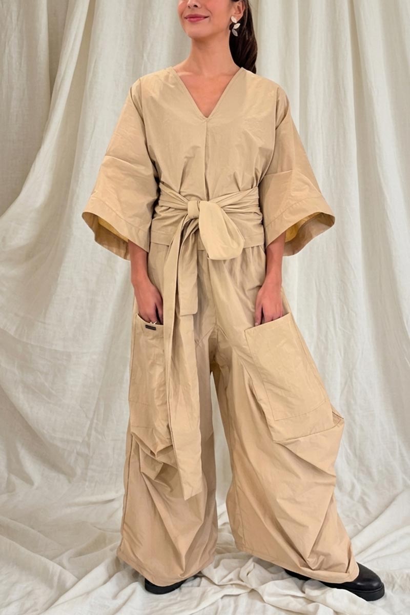Iskin Sisters Blouse - Camel