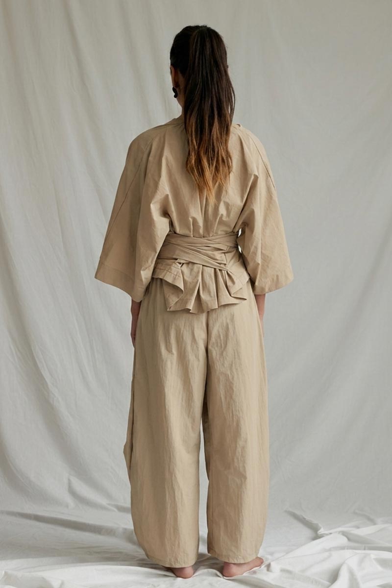 Iskin Sisters Blouse - Camel