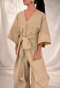 Iskin Sisters Blouse - Camel