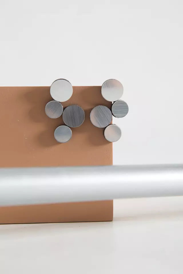 Pendientes Abstraction Pequeños - Plata