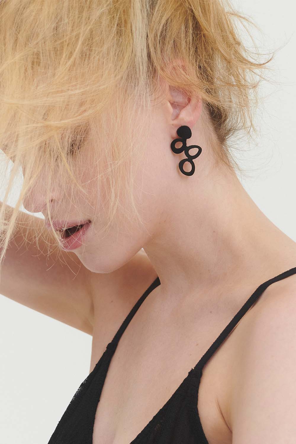 Pendientes Lightplay - Negro