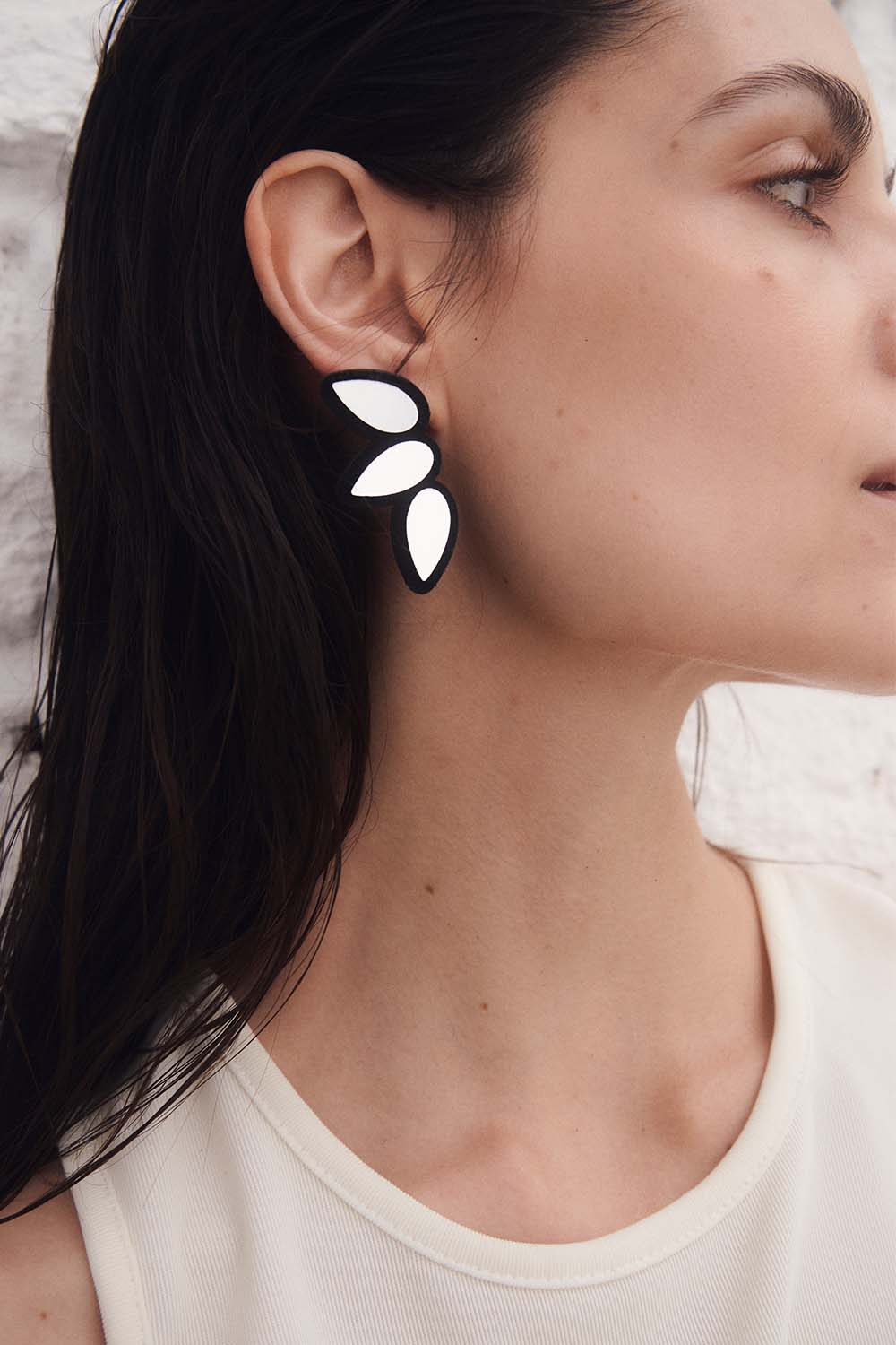 Pendientes Raindrop - Plata