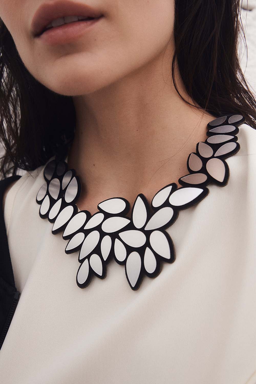 Collar Raindrop - Plata
